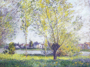 Monet Claude | Клод Моне - Ивы, 1880