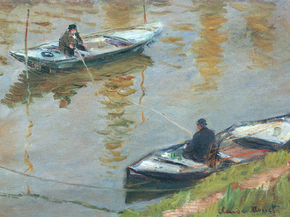 Monet Claude | Клод Моне - Два рыболова, 1882