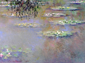 Monet Claude | Клод Моне - Водяные лилии, 1903