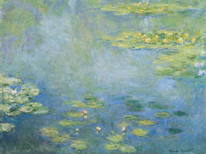 Monet Claude | Клод Моне - Водяные лилии, 1906