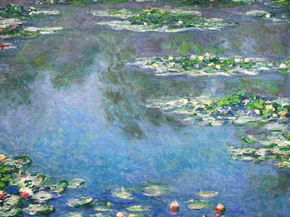 Monet Claude | Клод Моне - Водяные лилии, 1906