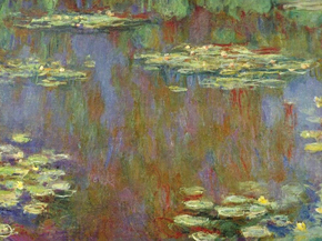 Monet Claude | Клод Моне - Водяные лилии, 1906