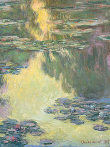 Monet Claude | Клод Моне - Водяные лилии, 1907