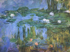 Monet Claude | Клод Моне - Водяные лилии, 1914