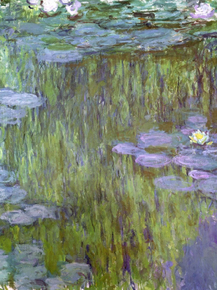 Monet Claude | Клод Моне - Водяные лилии, 1914