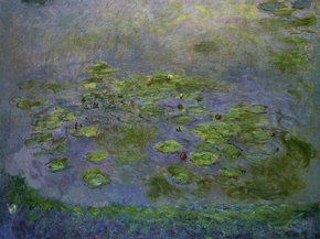 Monet Claude | Клод Моне - Водяные лилии, 1914