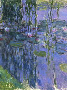 Monet Claude | Клод Моне - Водяные лилии, 1916