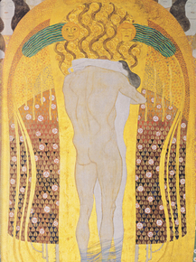 Gustav Klimt | Густав Климт - Бетховен Фриз, Деталь, 1902 Gustav Klimt | Густав Климт - Бетховен Фриз, Деталь, 1902