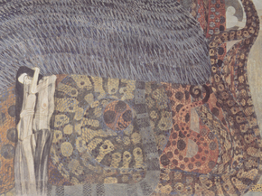Gustav Klimt | Густав Климт - Бетховен Фриз, Деталь, 1902 Gustav Klimt | Густав Климт - Бетховен Фриз, Деталь, 1902