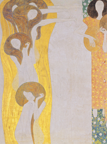 Gustav Klimt | Густав Климт - Бетховен Фриз, Деталь, 1902