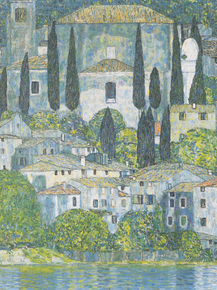 Gustav Klimt | Густав Климт - Церковь в Кассоне, 1913