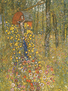 Gustav Klimt | Густав Климт - Фермерский сад с распятием, 1911-12