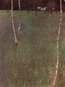 Gustav Klimt | Густав Климт - Фермерский дом с березой, 1900