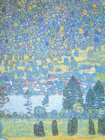 Gustav Klimt | Густав Климт - Лесной склон в Унтерахе, 1916