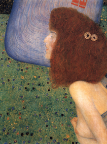 Gustav Klimt | Густав Климт - Девушка с голубой вуалью, 1902