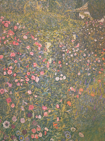 Gustav Klimt | Густав Климт - Итальянский садовый ландшафт