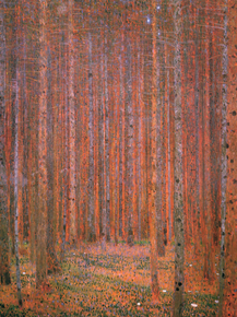 Gustav Klimt | Густав Климт - Сосновый лес I, 1901