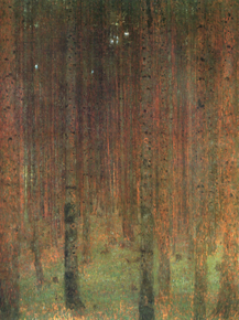 Gustav Klimt | Густав Климт - Сосновый лес II, 1901