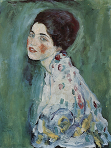 Gustav Klimt | Густав Климт - Портрет леди, 1916-17 Gustav Klimt | Густав Климт - Портрет леди, 1916-17