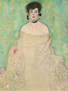 Gustav Klimt | Густав Климт - Портрет Амали Цукеркандл, 1917-18