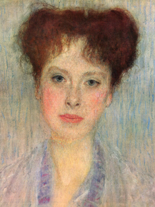 Gustav Klimt | Густав Климт - Портрет Герты Лоу, 1902