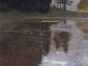 Gustav Klimt | Густав Климт - Тихий пруд в парке апелляции, 1899