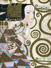 Gustav Klimt | Густав Климт - Стокле Фриз, Ожидание Gustav Klimt | Густав Климт - Стокле Фриз, Ожидание