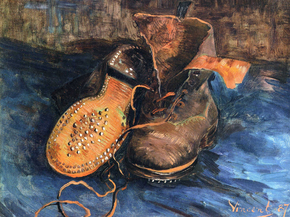 Van Gogh - A Pair of Shoes, 1887 | Ван Гог - Ботинки
