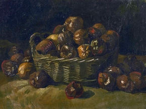 Van Gogh | Ван Гог - Корзина яблок, 1885