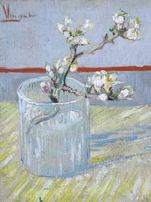Van Gogh | Ван Гог - Цветущий миндаль, 1888