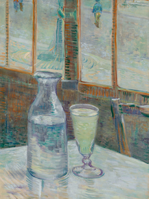 Van Gogh - Cafe Table with Absinthe, 1887 | Ван Гог
