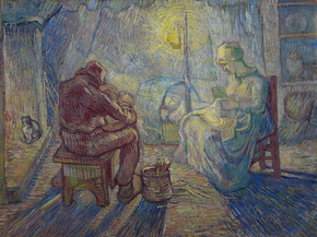 Van Gogh | Ван Гог - Вечер, Дозор, 1889