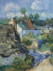 Van Gogh - Houses in Auvers, 1890 | Ван Гог