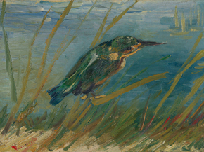 Van Gogh | Ван Гог - Зимородок у воды, 1887 Van Gogh | Ван Гог - Зимородок у воды, 1887