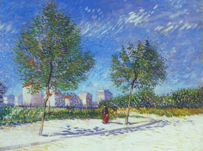 Van Gogh | Ван Гог - На окраине Парижа, 1887