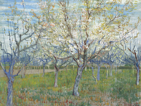 Van Gogh | Ван Гог - Сад с цветением, 1888