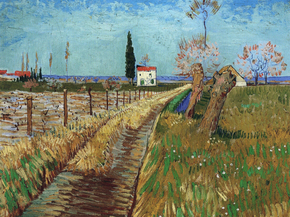 Van Gogh - Path through a Field, 1888 | Ван Гог Van Gogh - Path through a Field, 1888 | Ван Гог