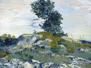 Van Gogh | Ван Гог - Скалы с дубом, 1888 Van Gogh | Ван Гог - Скалы с дубом, 1888