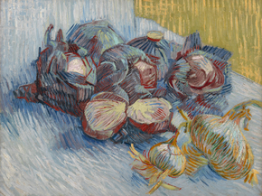 Van Gogh | Ван Гог - Натюрморт с красной капустой, 1887-88