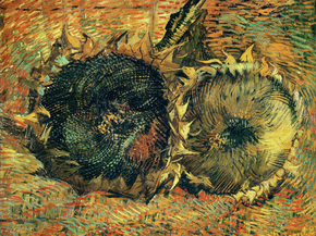 Van Gogh | Ван Гог - Два подсолнуха, 1887 Van Gogh | Ван Гог - Два подсолнуха, 1887