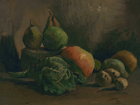 Van Gogh | Ван Гог - Натюрморт с овощами, 1884