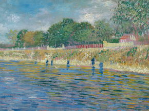 Van Gogh - The Bank of the Seine, 1887 | Ван Гог
