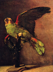 Van Gogh | Ван Гог - Зеленый попугай, 1886 Van Gogh | Ван Гог - Зеленый попугай, 1886