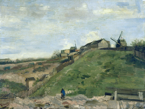 Van Gogh - The Hill of Montmartre, 1886 | Ван Гог