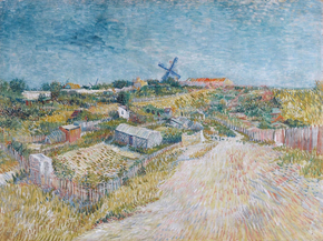 Van Gogh | Ван Гог - Огороды, 1887