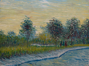 Van Gogh - Way in the Voyer d'Angerson, 1887 | Ван Гог