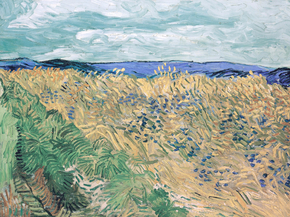 Van Gogh | Ван Гог - Пшеничное поле с васильками, 1890 Van Gogh | Ван Гог - Пшеничное поле с васильками, 1890