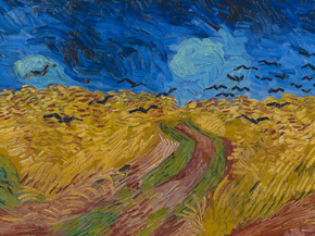 Van Gogh | Ван Гог - Пшеничное поле с воронами, 1890