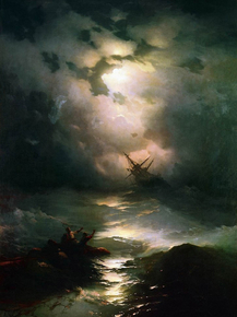 Aivazovsky Ivan | Айвазовский Иван - Буря на Северном море