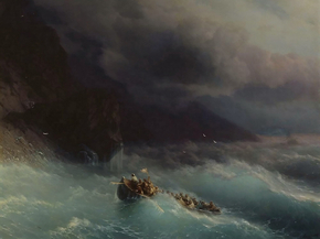 Aivazovsky Ivan | Айвазовский Иван - Буря на Чёрном море, 1873
